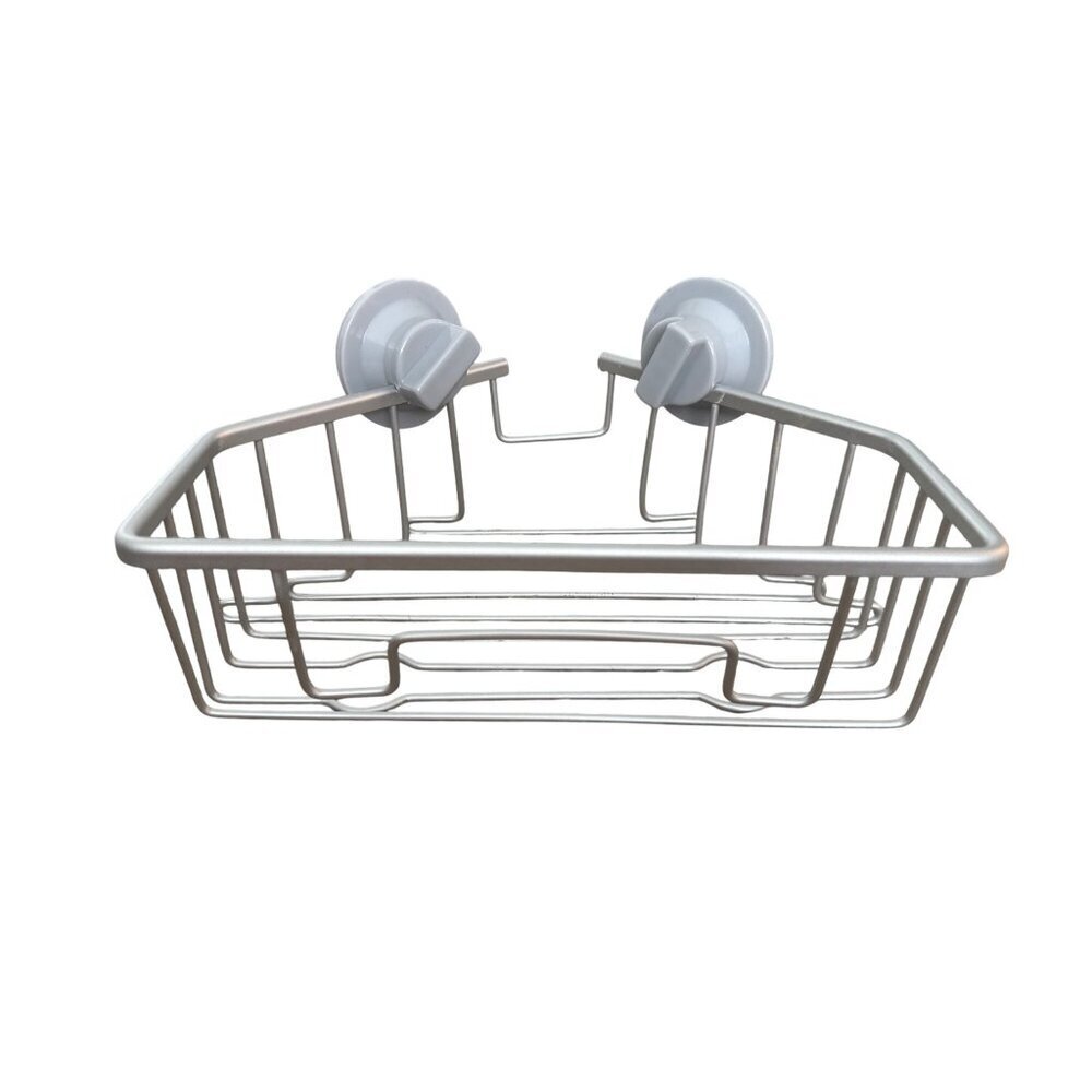 $5 WHEN BUNDLED Made By Design Rust Resistant Corner Suction Shower Basket